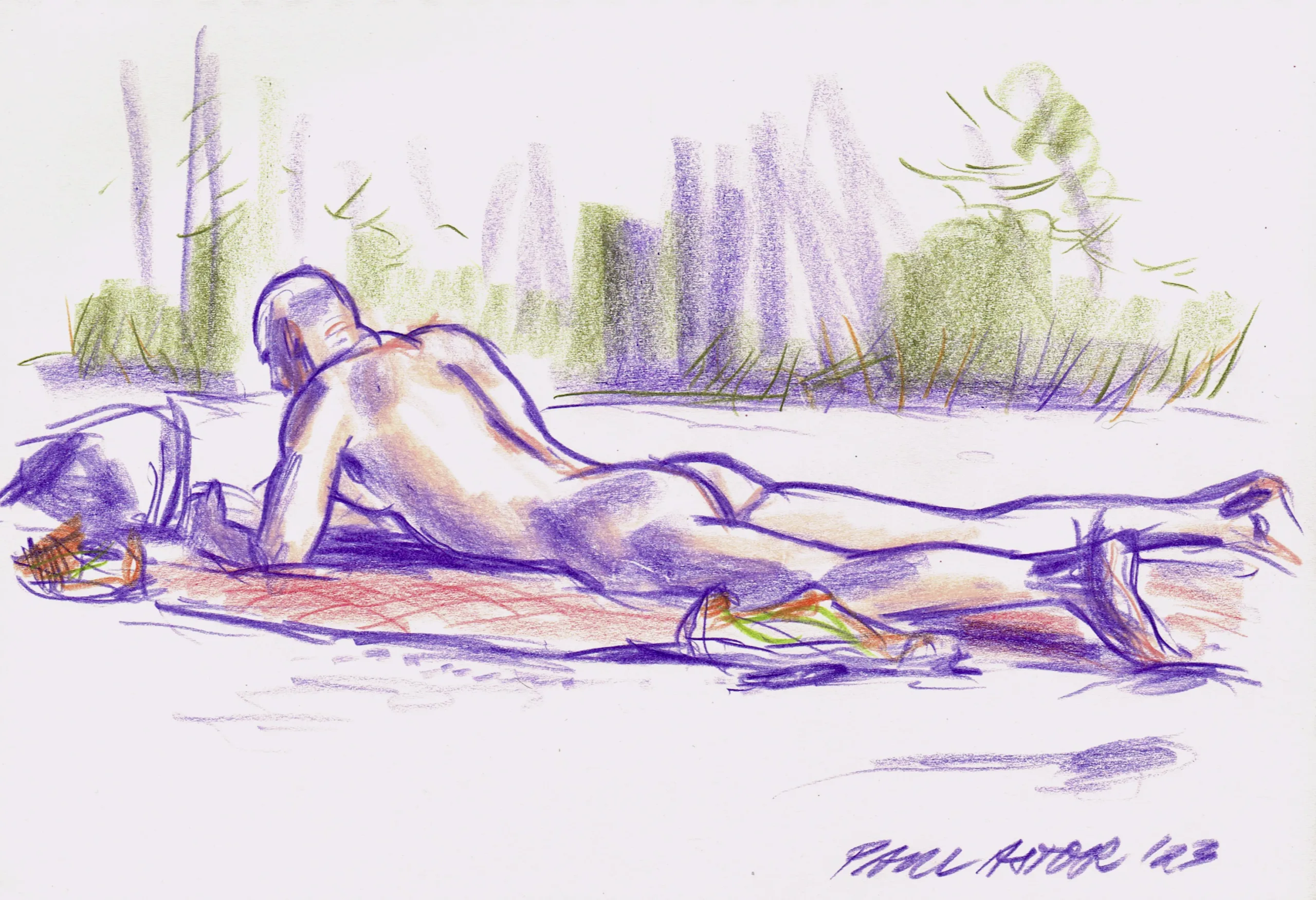 Before the new outdoor nude drawing season starts... | Paul Astor