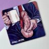 Fridge Magnet showing a penis illustration by Paul Astor