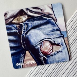 Fridge Magnet showing a penis illustration by Paul Astor