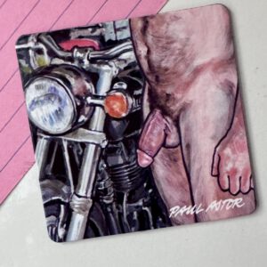 Fridge Magnet showing a penis illustration by Paul Astor